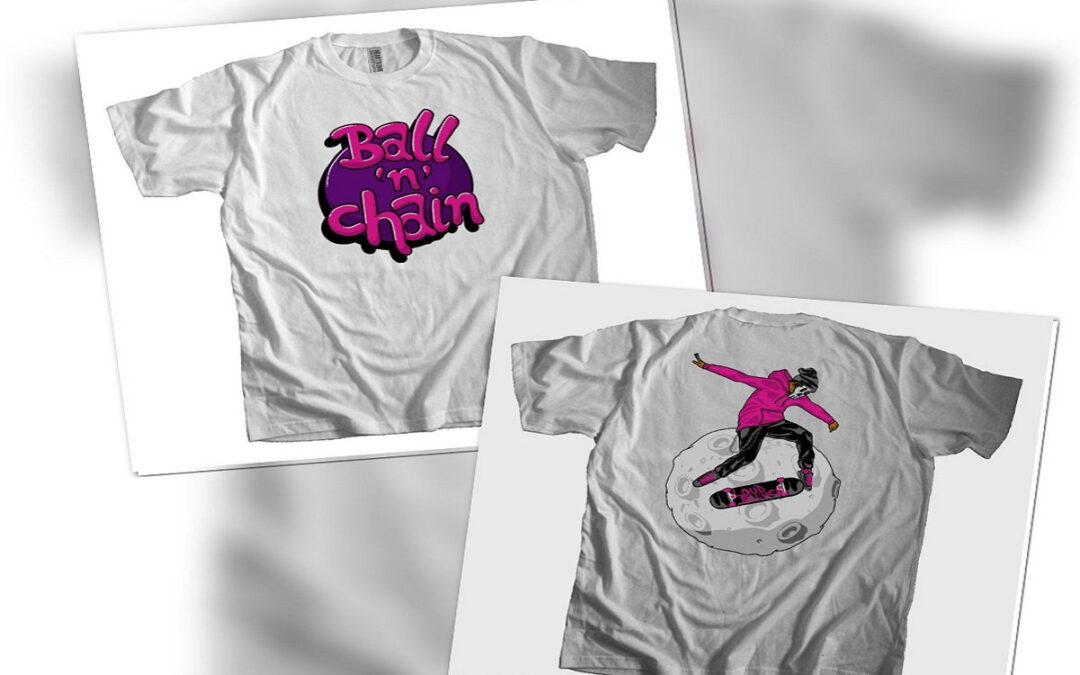 Brand new “Ball n’ Chain” T-Shirt